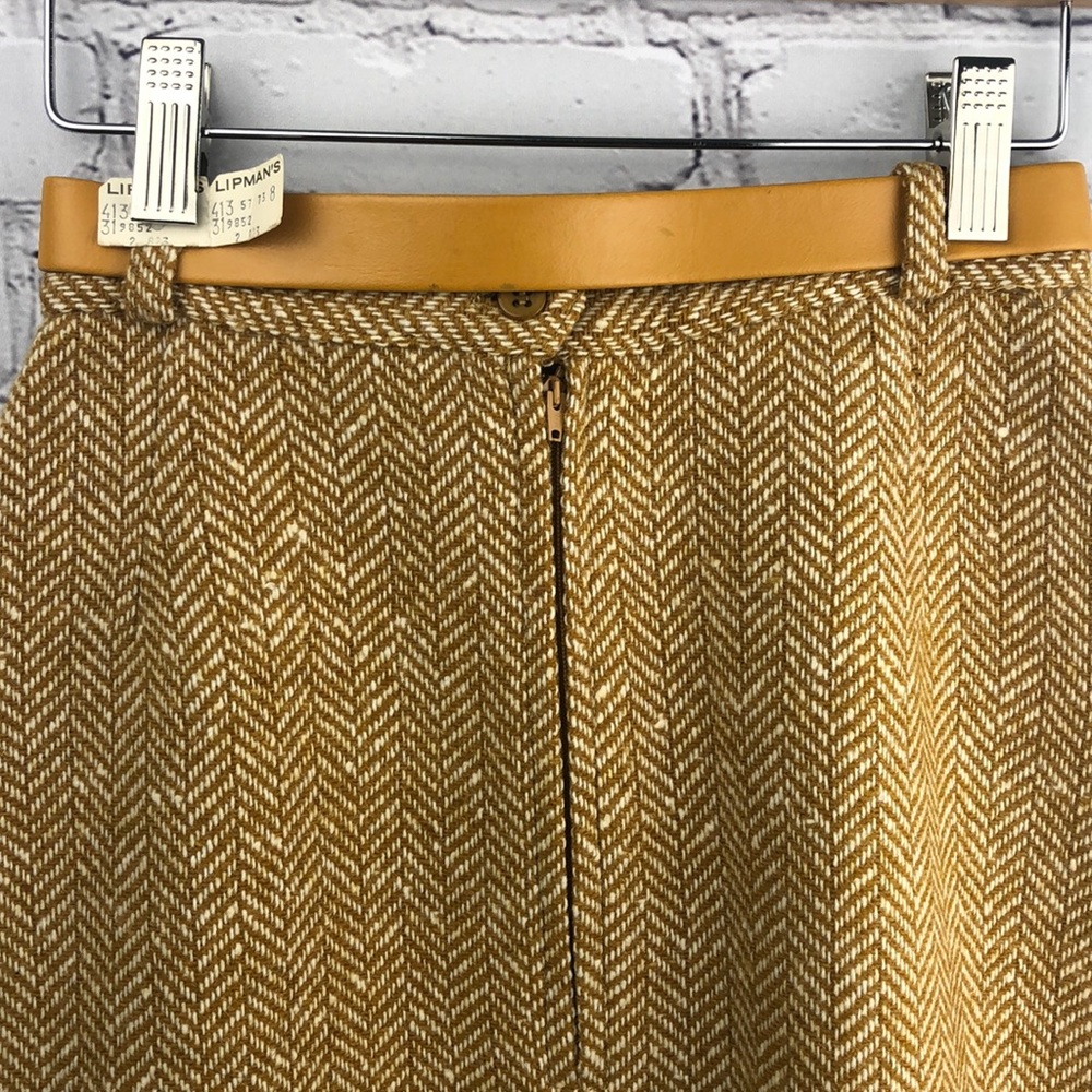 Deadstock Vtg Summit of Boston Continental Walker Wool Skirt - Picture 9 of 15